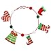 Athoinsu 48'' Elf Christmas String Banner Ornaments for Fireplace Wall Tree Stairs Decorations Xmas Holiday Party Supplies