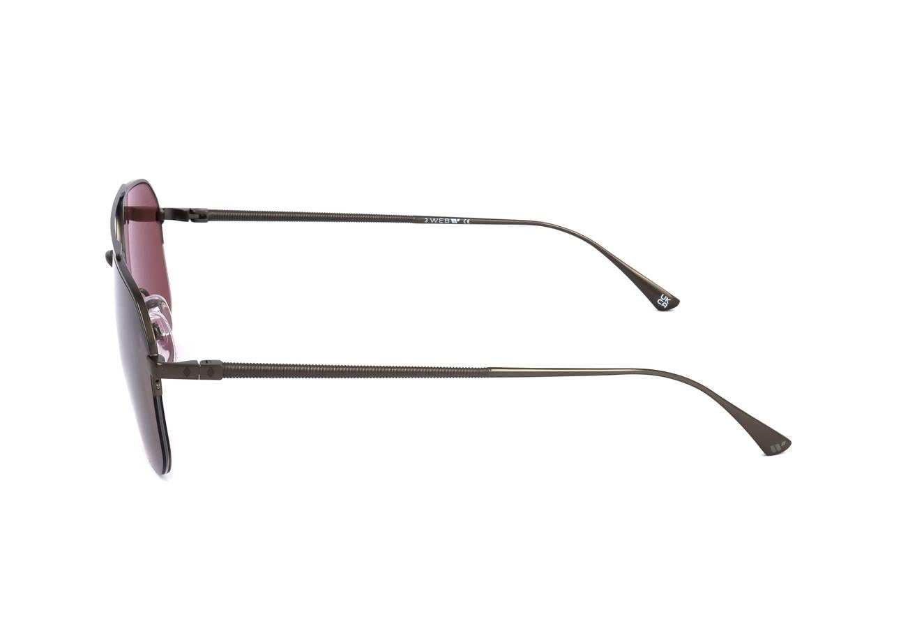 WEB Occhiali da Sole WE0356 Matte dark brown 58/18/145 Uomo