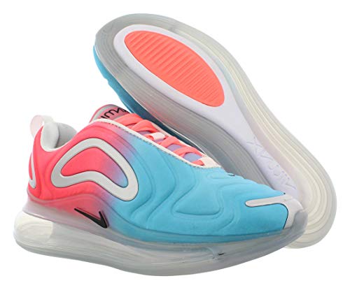 Nike Women's Air Max 720 Low-top Sneakers, Blue/Red, 6