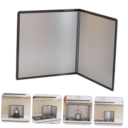 Plaque pare-éclaboussures de cuisine pliable isolant thermique et anti-projection
