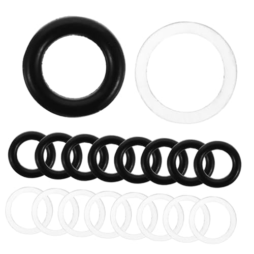 SOLUSTRE Sturdy Material Jack Oil Seal 20pcs Set Easy Install Gasket Kit for Floor Jack Repair