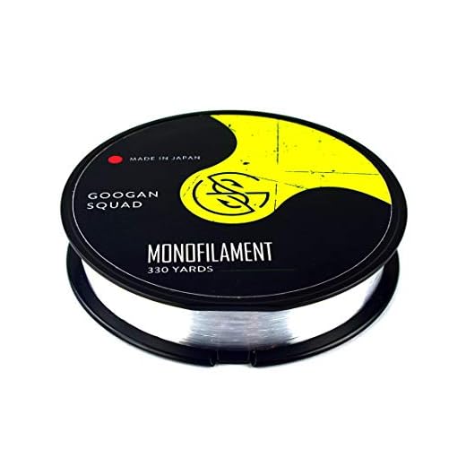 Catch Co Googan Squad Monofilament (Mono) Fishing Line Clear, 330yd (20lb)