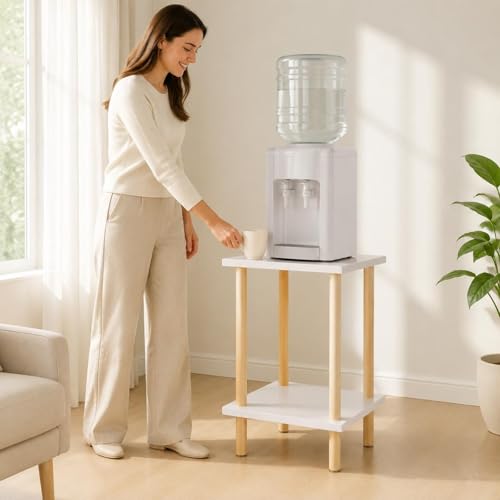 Meuble compact bois 30x30x53 cm pour optimiser un salon encombré - 3