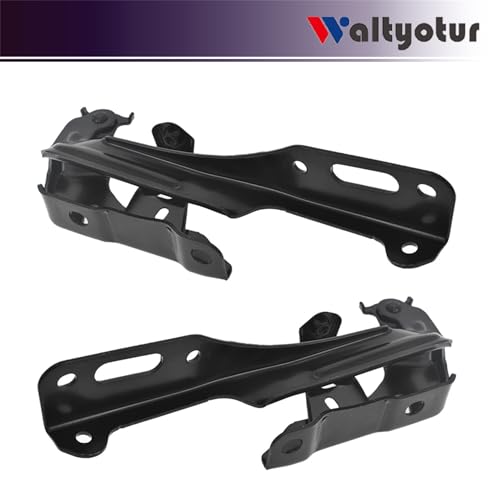 Left Driver and Right Passenger Side Hood Hinge Set Replacement for 2016-2019 Civic HO1236144 HO1236143 by waltyotur - Image 2