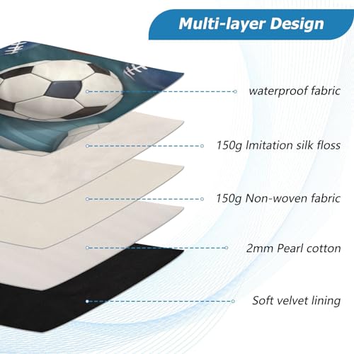 Funda para laptop 13-14 pulgadas con tela impermeable y protección acolchada miniatura 4