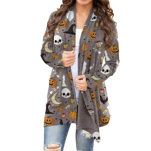 Image of Oil Painting Shirt Van Gogh Gift Starry Night Long Open Front Cardigans for Women Long Sleeve Clothing Lightweight Sweater