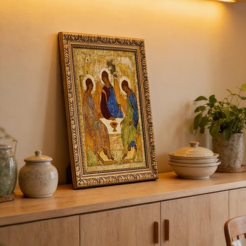 Poster Andrei Rublev d'art chrétien : impression toile haut de gamme - 6