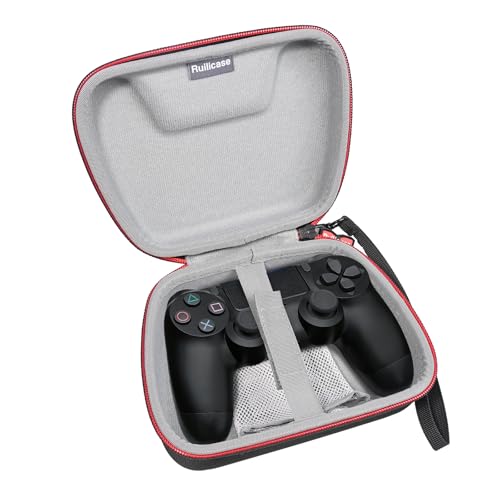 Ruilicase �P�[�X ���C�����X�R���g���[���[ DUALSHOCK 4 �Ή� (�P�[�X�̂�) (�u���b�N)