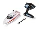 Revell RC Boot Sundancer, mit Schutzschaltung - die Propeller Laufen erst im Wasser Control Ferngesteuertes Boot, 31,5 cm, Weiß/Rot