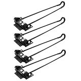 Pieds en épingle à cheveux pour table d'appoint - la conception pliable permet de replier les pieds de la table lorsqu'ils ne sont pas utilisés pour économiser de l'espace, pieds de meubles