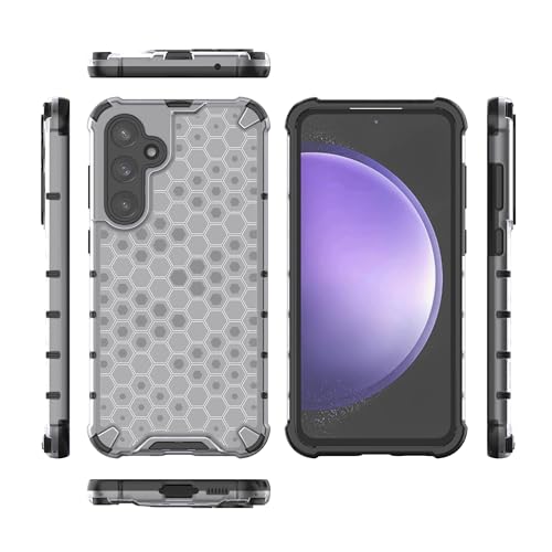 Image of Glasgow Back Case Cover Compatible with [ Samsung Galaxy S23 FE 5G ] (Stylish Design) - Transparent