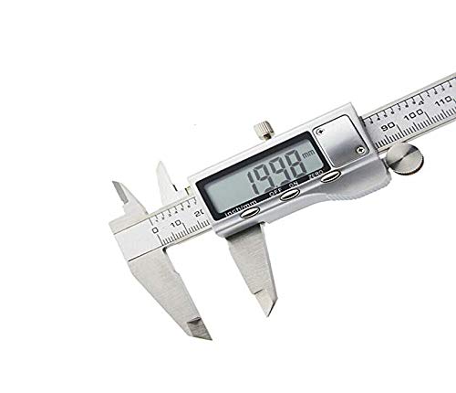 Micrometro digitale calibro 0-150mm LCD digitale elettronico righello in acciaio inox calibro a corno calibro micrometro strumento di misurazione