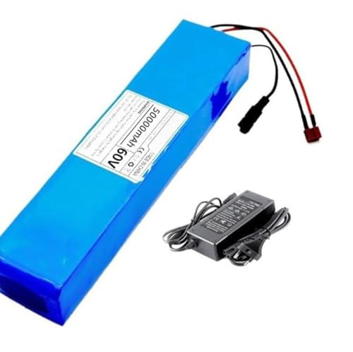 60V 50Ah Lithium-Ionen-Akkupacks Für Elektrofahrräder Integrierte Schutzschaltung 16S2P Für 150W-800W Elektrofahrrad Scooter Motor XT60