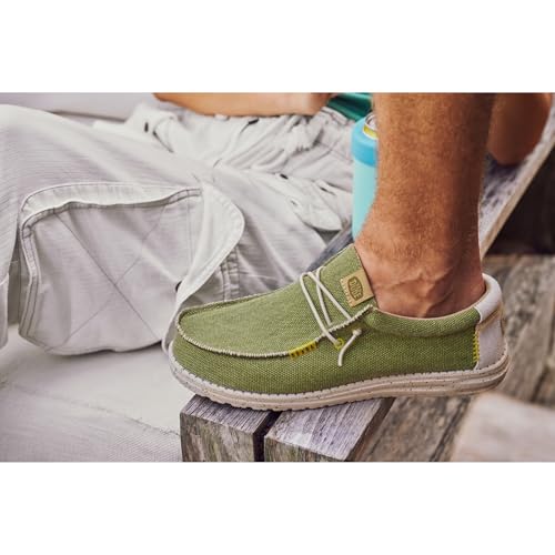 Image of Hey Dude Men's Wally Multiple Colors | Men's Shoes | Men's Lace Up Loafers | Comfortable & Light-Weight