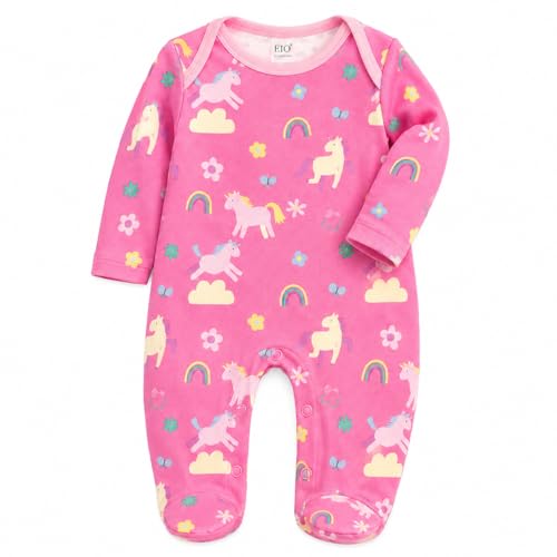 Image of EIO 100% Cotton Rompers Sleepsuits Jumpsuit Night Suits for Infants Newborn Baby Boys & Girls