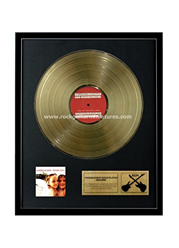 Rock Guitar Miniatures RGM1113 Smashing Pumpkins - Siamese Dream Gold Disc 24K Plated LP 12