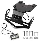 Tenere 700 Fender Eliminator Kit License Plate Bracket 2019-2026, Black