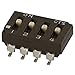 CTS 219-4MSTR DIP/SIP switches SPST 4 Switch Sections Qty=25