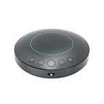 Matosio BluePod Haut-Parleur et Microphone de conférence sans Fil, Bluetooth et USB, Fonction VoiceLoc et VoiceCap avec 6 Microphones omnidirectionnel, pour Salle de réunion ou Poste de télétravail