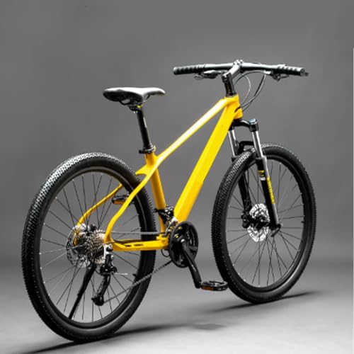 KIBONCY Bicicleta de montaña, Bicicleta Ultraligera de aleación de magnesio de Varias velocidades, for Hombres, Mujeres y Adolescentes Adultos(A,24-Inch)