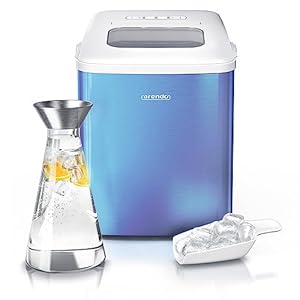 Arendo 2 Liter Eiswürfelmaschine Edelstahl