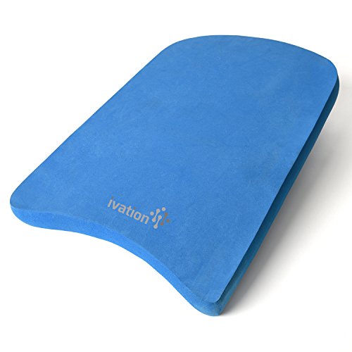 Ivation Adult Swim Training Kickboard – Lightweight Training Board Immobilizes Arms & Maximizes Leg Workout During Swimming