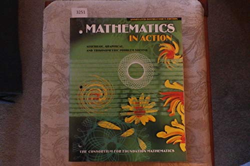 Mathematics in Action: Algebraic, Graphical & Trigonometric Problem ...
