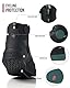 RIDEIRON Motorradschuhe Herren Motorradstiefel für alle Jahreszeiten geeignet wasserdicht rutschfest atmungsaktiv modisch und bequem Schwarz 43