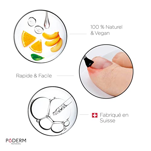 Soin professionnel pied et main PODERM traitement ongle suisse
