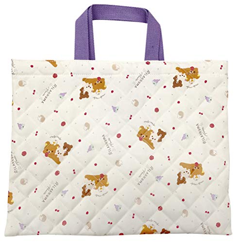 アイプランニング レッスンバッグ リラックマ キルト アイボリー W39×H31cm K3506A