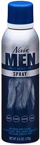 Nair For Men Hair Remover Spray 6 oz