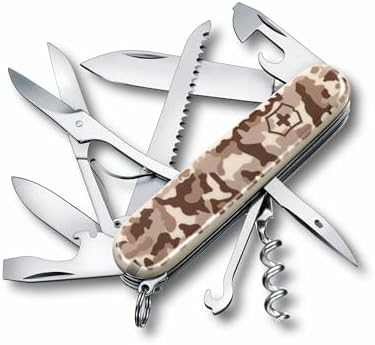 Canivete Victorinox Huntsman, Camouflage Desert, 15 funções