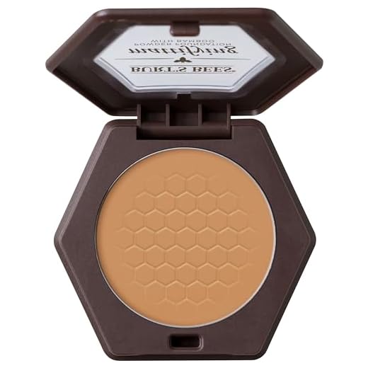 Burt's Bees 100% Natural Origin Mattifying Powder Foundation, Nutmeg - 0.3 Ounce