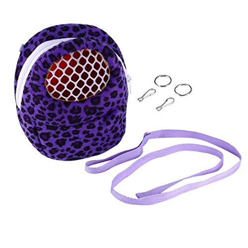Tfwadmx Hamster Carrier Bag Portable Pet Outgoing Travel Backpack Animals Warm Handbags Sleeping Bed Breathable Mesh… - Image 6