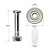 YUFUTOL Tile Cutting Wheels 2pcs 22×6×6mm Tungsten Carbide Ceramic Tile Cutter Tools Replacement Scoring Wheel with Ball Bearings for Manual Tile Cutting Machine,with Bolt and Lock Nut