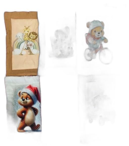 Soft Cotton Baby Goddi for 0?3 Year Kids | Comfortable & Skin-Friendly Newborn Sleeping Mat | Cute Printed Baby Bedding (Pack of 6)|PRA-P1409-image-30