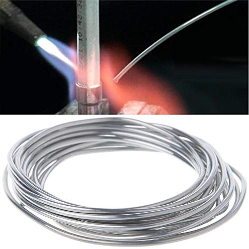 KingLan Varillas De Soldadura De Aluminio De Baja Temperatura De Cobre De 2.00 Mm con Cobre De 3 M Varillas De Soldadura De Aluminio De Baja Temperatura -10Pcs