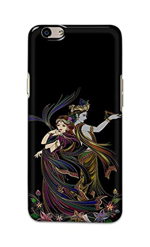 Image of Lord Radha and Krishna Hard Back Case Cover for Oppo F1s / Oppo A59, Oppo A1601 Back Cover -(J5) VNS2223