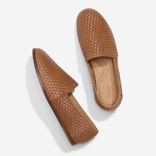Image of Nisolo Alejandro Woven Slip On Brown, 10.5