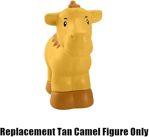 Miniatura 5 de Pieza de repuesto para Fisher-Price Little-People Christmas Nativity Playset - HPP89 - Figura de repuesto de camello bronceado
