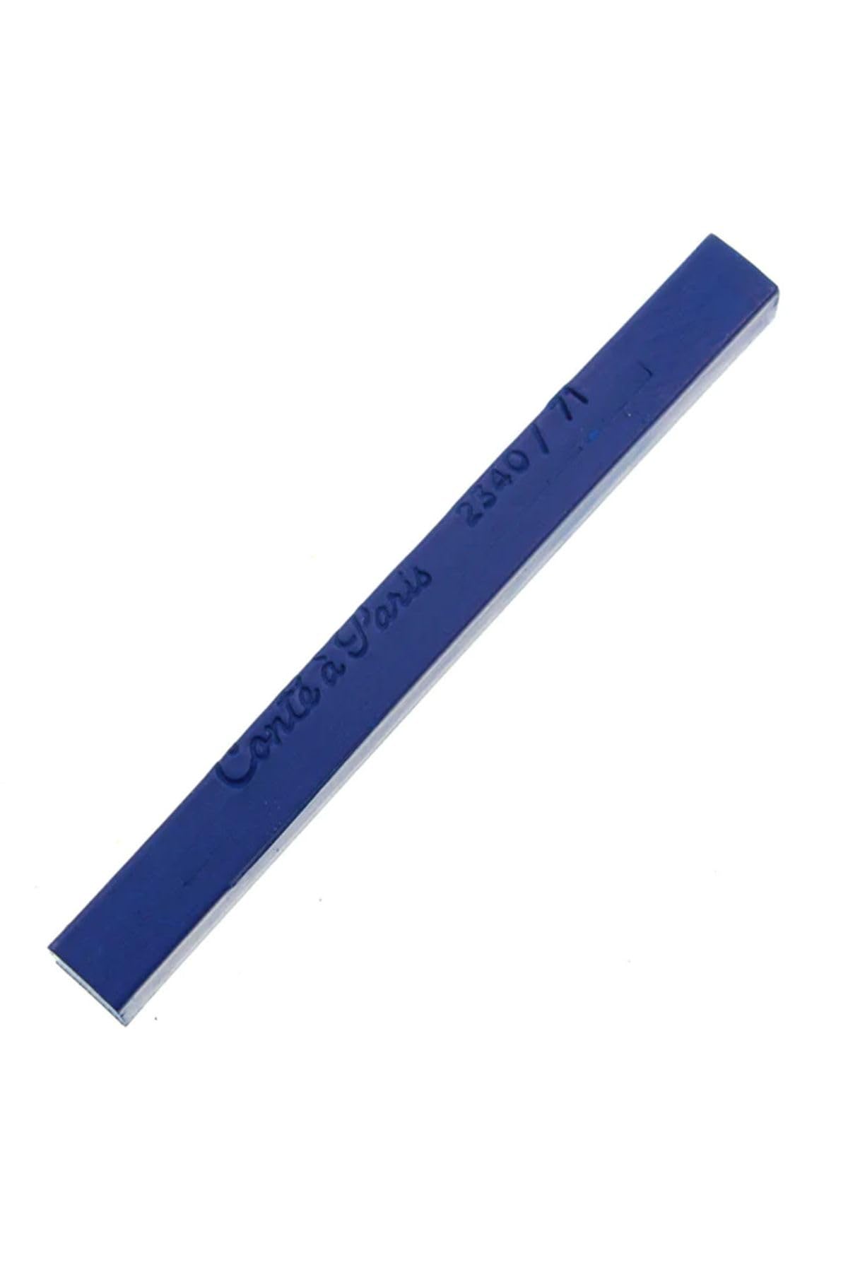 Conté a Paris 500320 Pastel Chalk with High Light Fastness Made Pigments for Sketches and Portraits, Length 65 mm, Cross Section 6 x 6 mm, Navy Blue