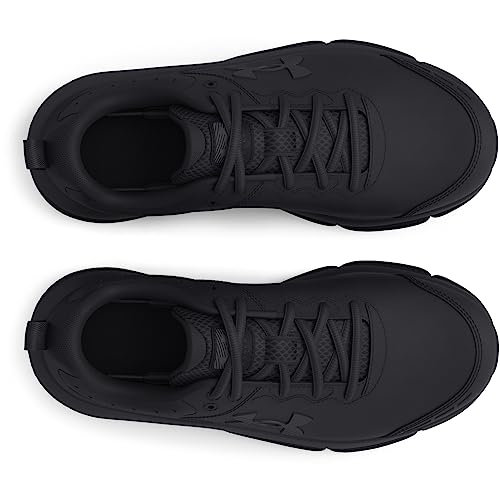 Under Armour - Boys BGS Assert 10 Ufm Syn Shoes, Color Black (001), Size: 3.5 M US Big Kid4