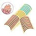 GLEAVI 60pcs Reflective Pressure Gauge Stickers Uv Resistant Color-coded Quarter-circle Labels for Industrial Equipment Safety Compliance