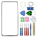 Produktbild MovTEK Display Reparatur Set Frontglas Ersatz für Samsung Galaxy A80 A805 A8050/ A90 A905 6.7" Original Front Glas Displayglas mit Öffnungswerkzeuge und Kleber (Schwarz)