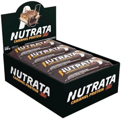 Nutrata Caramel Protein Display (12 unid. 45g), Caramel