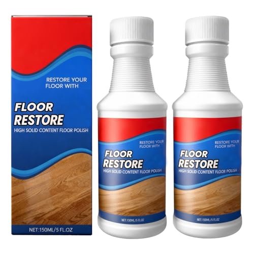 2Pcs Floor Restore,Floor Restore Cleaner,High Solid Content Floor Polish For