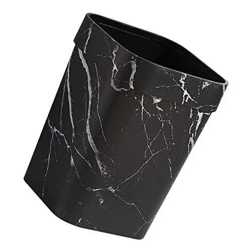 Caneca de basura rectangular Happyyami 1 ml negra miniatura 1