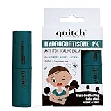 quitch Hydrocortisone Healing Balm, Eczema Cream for Kids Stick, Psoriasis Relief Treatment, Anti Itch Maximum Strength, Healing Ointment, Rash, Dry Skin Treatment for Skin, Avocado Oil Squalane