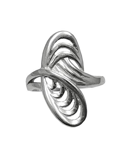 Bague en argent massif 925 R001283 anneau empilable