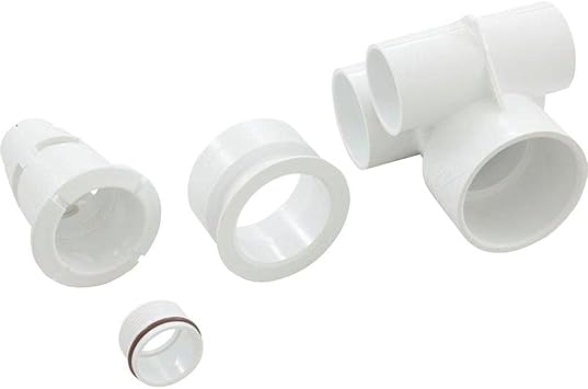 Waterway Plastics 806105018717 1.5" x 2" Tee Body Poly Gunite Jet Assembly